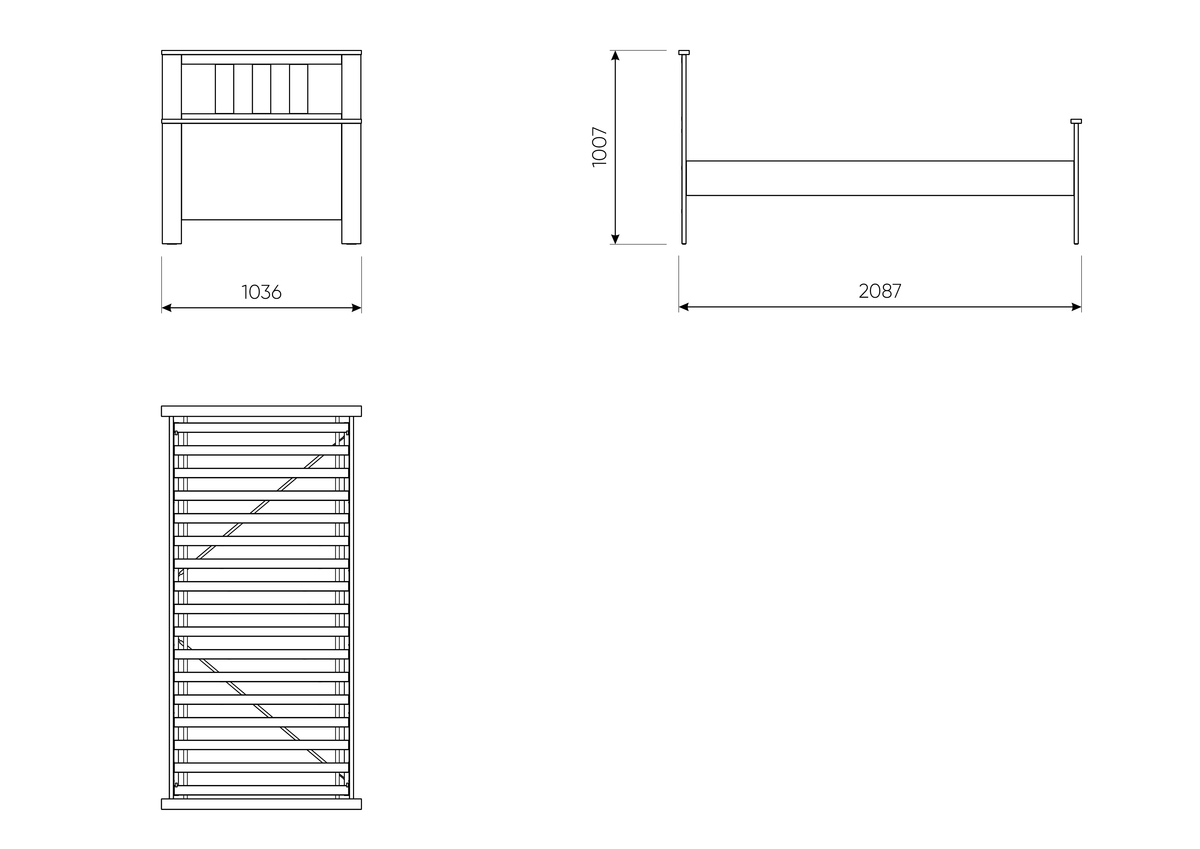 SAGA single bed