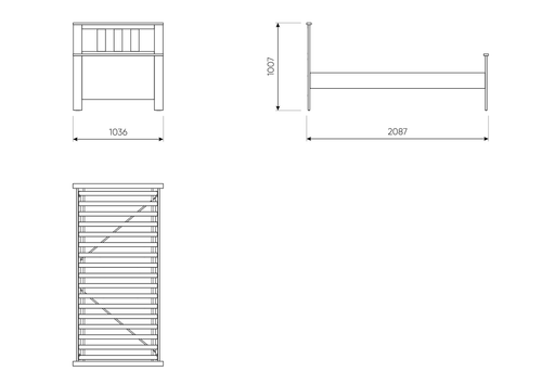 SAGA single bed